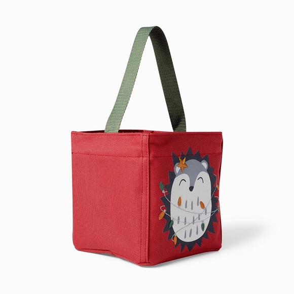 Thirty-One Little Carryall Caddy in Festive Hedgehog - Picture 2 of 4